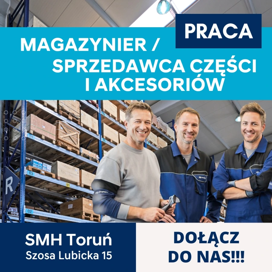 praca magazynier sprzedawca części