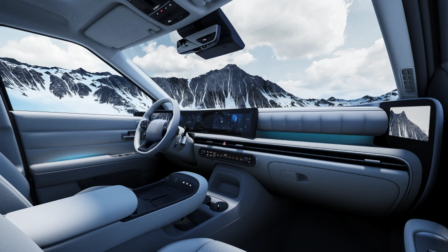 hyundai nexo wnętrze