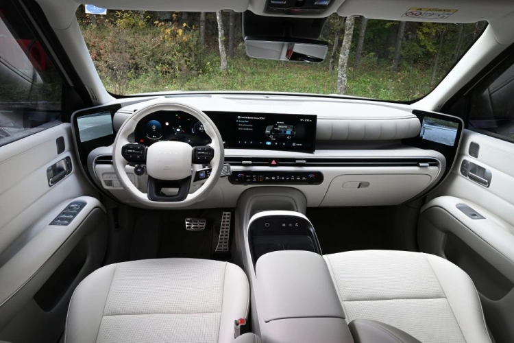 hyundai nexo wnętrze