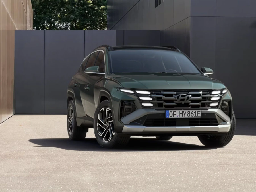 hyundai tucson z napędem hybrydowym