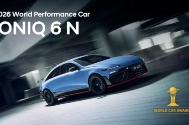 IONIQ 6 N zdobywa tytuł World Performance Car 2026