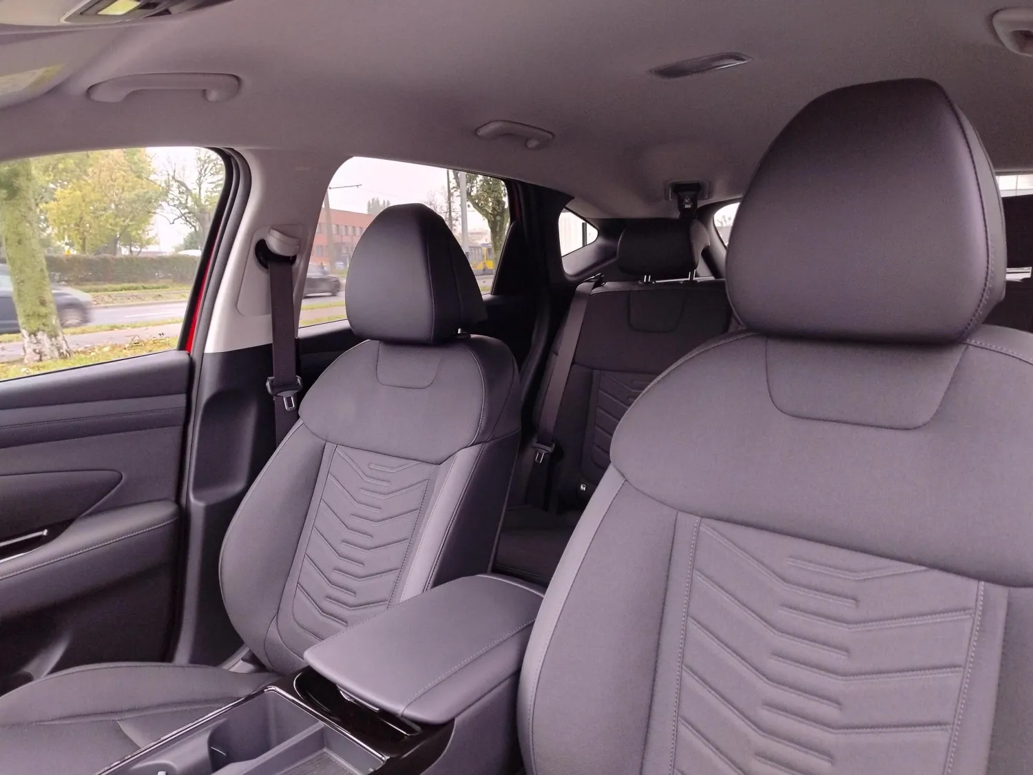 hyundai tucson executive czerwony