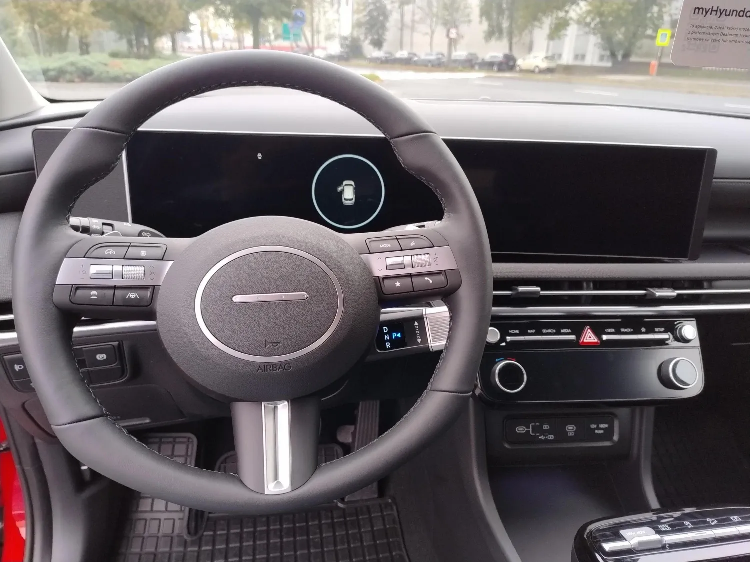 hyundai tucson executive czerwony