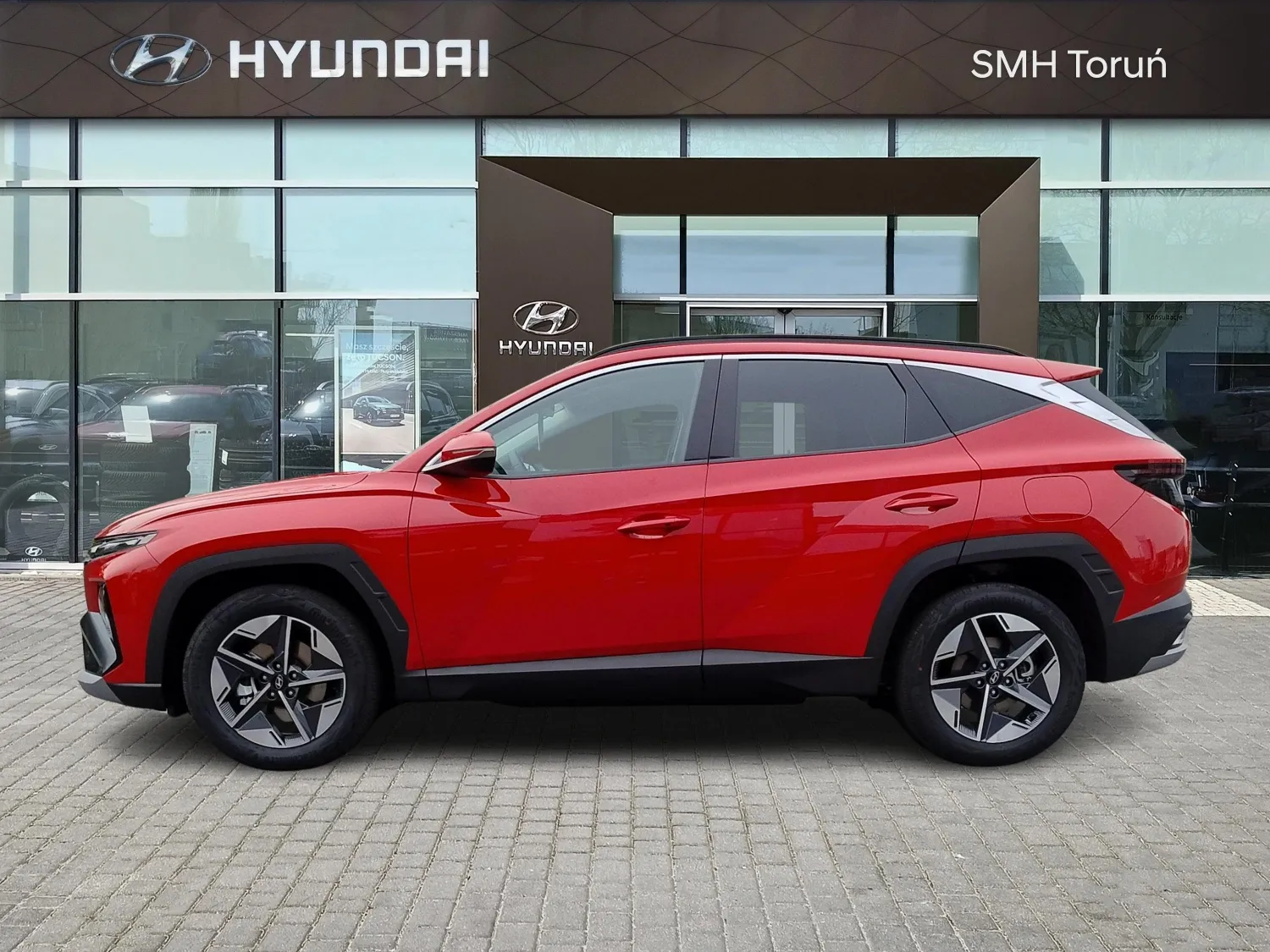 hyundai tucson executive czerwony